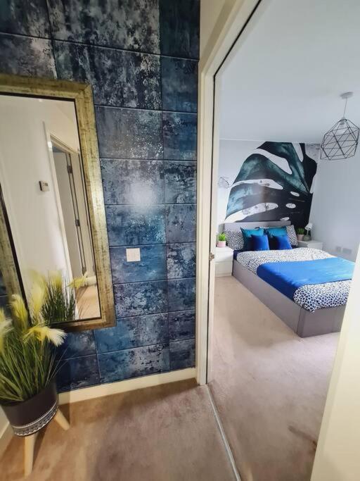 גלאזגו Stylish 2 Bedroom Apartment / Free Gated Parking מראה חיצוני תמונה