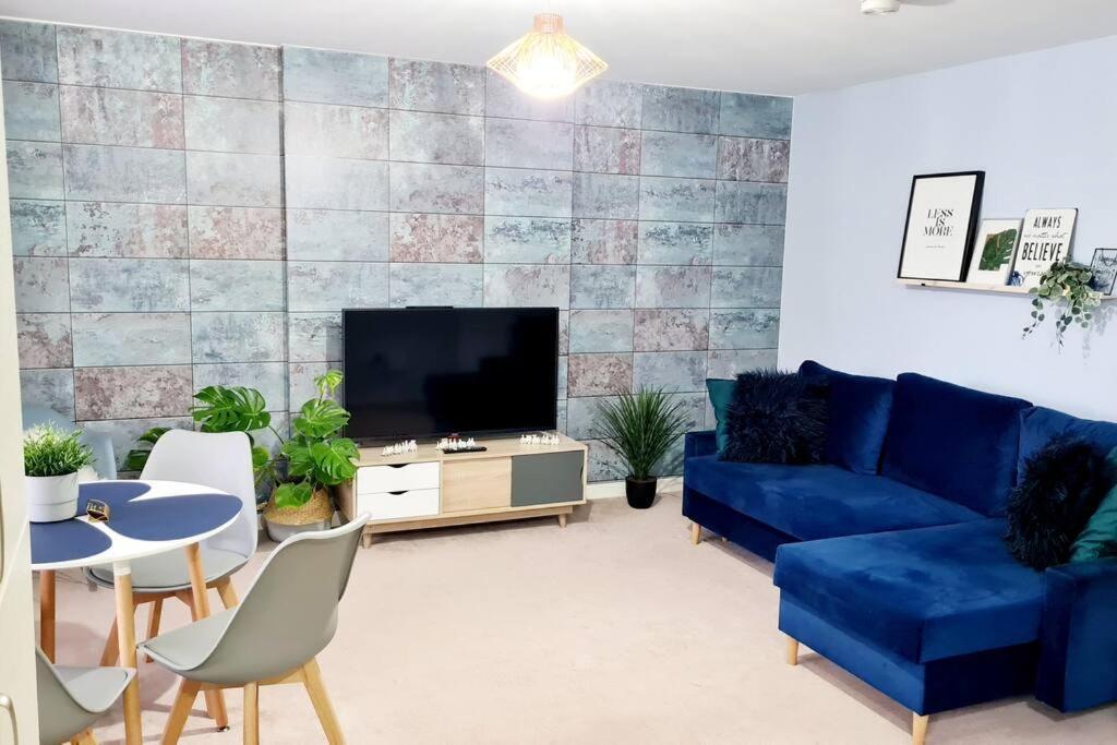 גלאזגו Stylish 2 Bedroom Apartment / Free Gated Parking מראה חיצוני תמונה